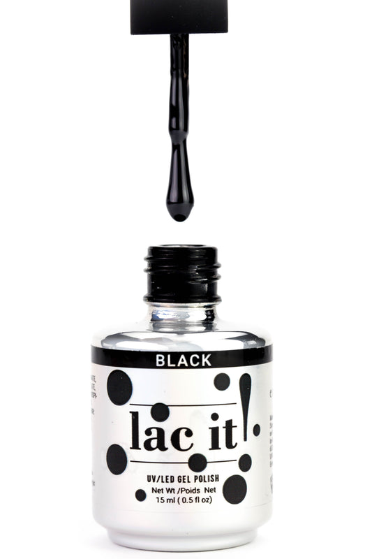 Black - lac it! Gel Polish